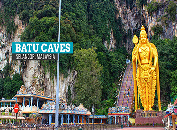 غار باتو کیو کوالالامپور ( Batu Cave )